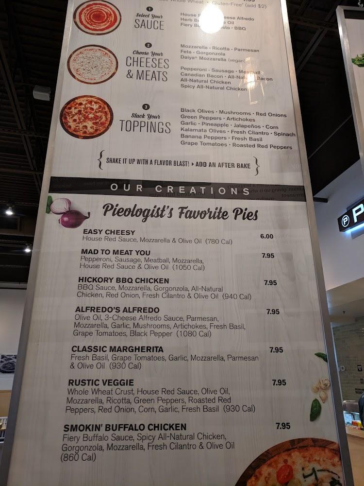 Pieology Pizzeria Menu image 4